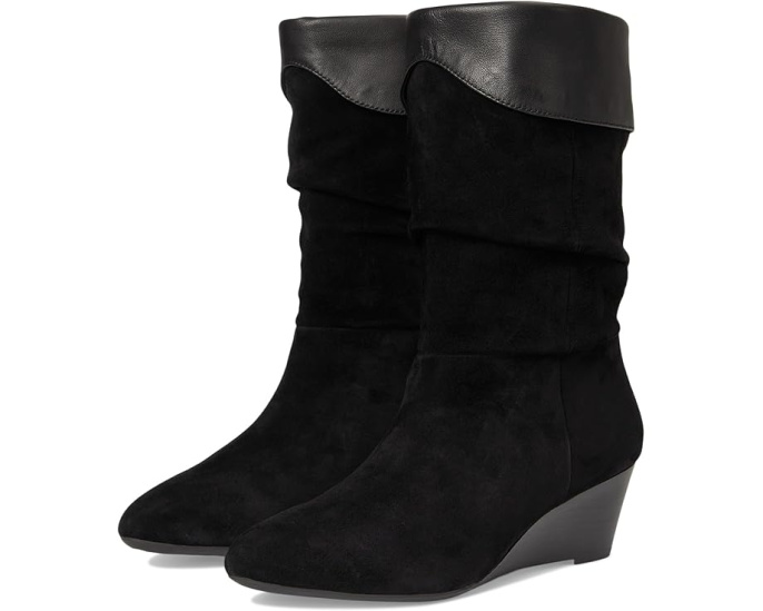 Ботинки Aerosoles Carmela до середины икры на танкетке