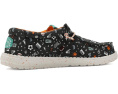 Детские кроссовки Wally Print с технологией Flex & Fold и эластичными шнурками Hey Dude