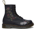 Ботинки Dr. Martens 1460 Leather Lace-Up с принтом роз и круглым носком
