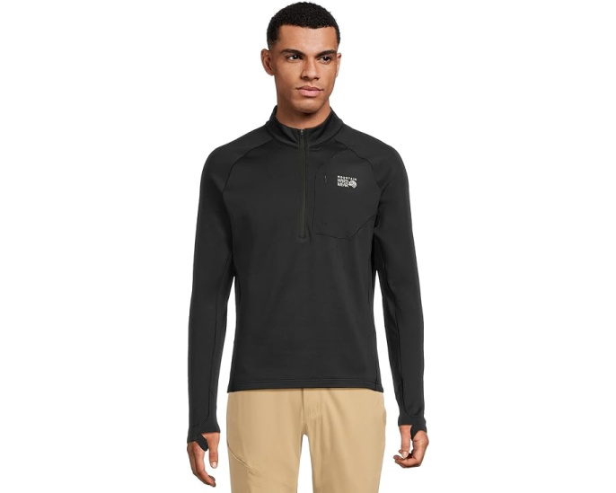 Кофта Mountain Hardwear Up First Tech Fleece с молнией на четверть