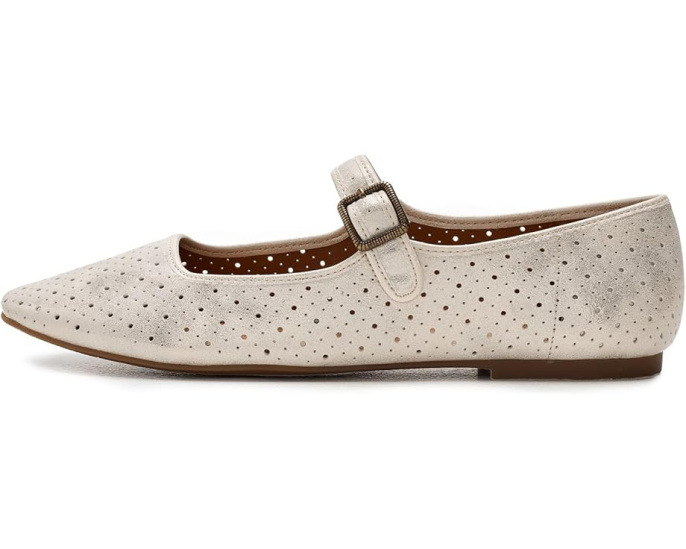 Балетки Lucky Brand Tannyr с перфорацией и ремешком