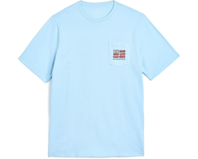 Детская футболка Vineyard Vines с хот-догом и флагом США