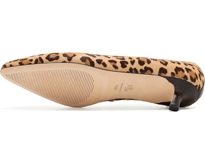 Francesca Leopard-Print Haircalf Pumps