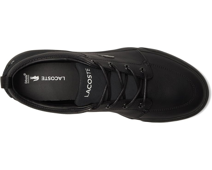 Кожаные кроссовки Lacoste Bayliss с перфорированным воротником