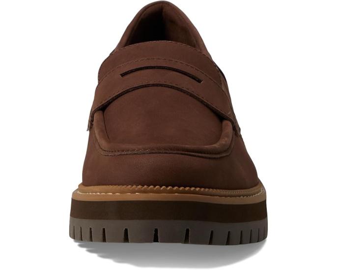 Лоферы TOMS Cara с платформой и контрастными деталями