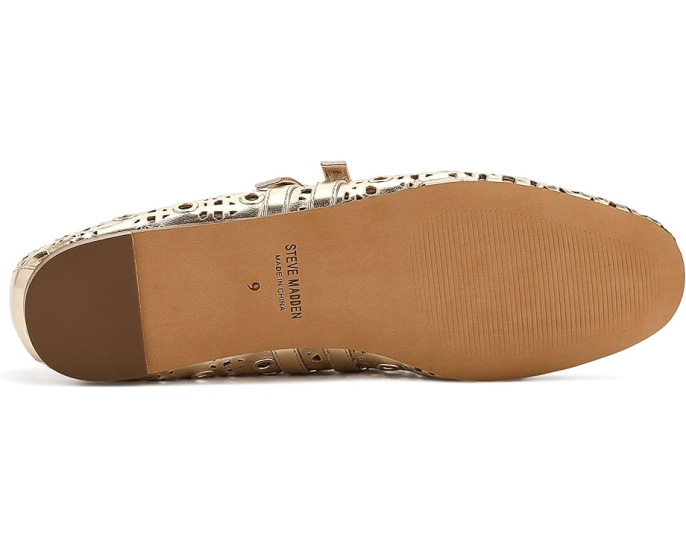 Балетки Steve Madden Lydia-P с тиснением золотой перфорацией