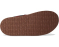 Лоферы Sanuk Donny Buffalo Chill с фланелевым верхом и стелькой Soft Top