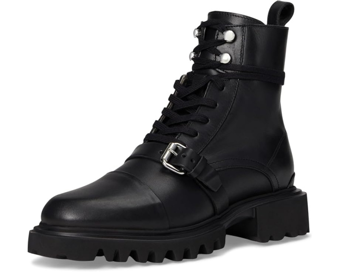 Ботинки AllSaints Tori с перекрестными шнурками и пряжкой