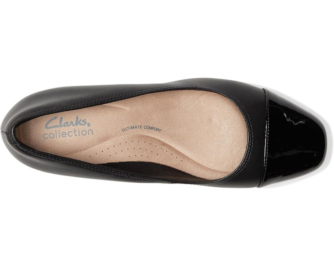 Туфли Clarks Iridessa May с квадратным носком и устойчивым каблуком