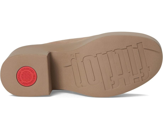 FitFlop Platfforms замшевые мюли на каблуке