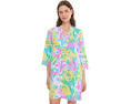 Lilly Pulitzer Льняное платье-туника Annadetta с цветочным принтом