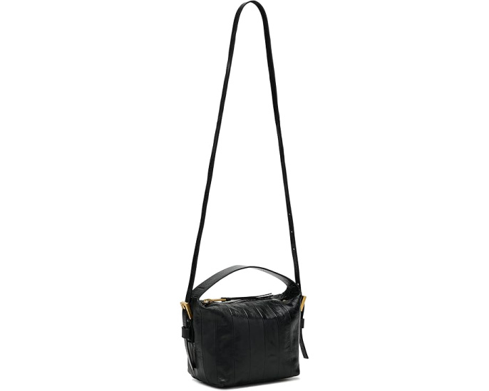 Сумка-хобо AllSaints Vega Panel Grab из кожи с панельным дизайном