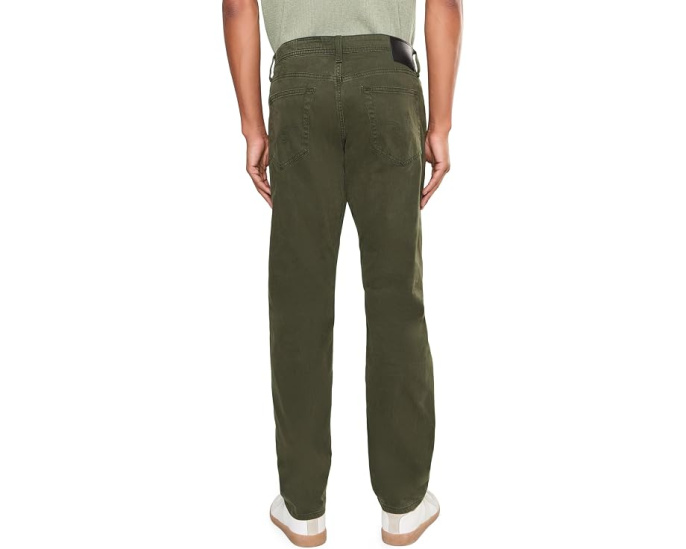 Брюки зауженные Graduate Tailored Leg от AG Jeans серо-оливковые
