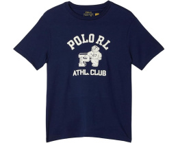 Детская футболка Polo Ralph Lauren Kids с принтом логотипа и года основания