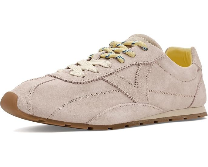 Кроссовки Victoria Aster из замши с тисненым логотипом