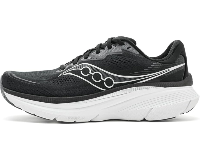 Кроссовки Guide 19 с технологией Center Path и широкой платформой Saucony