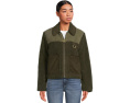 Флисовая куртка Barbour Malena укороченного кроя с карманами