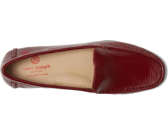 Marc Joseph New York лоферы Amsterdam с крокодиловым принтом на деревянном каблуке