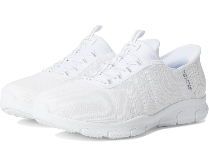 Безшнуровые кроссовки Skechers Brilliance с блестящим верхом