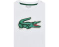 Футболка Lacoste Puff с принтом крокодила