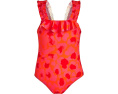 Vilebrequin Kids детский слитный купальник New Leopard с принтом