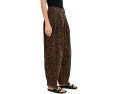 Джинсовые брюки Becca Denim Trousers от AllSaints с анималистичным принтом