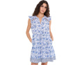 Платье мини Abigail Vineyard Vines с цветочным принтом