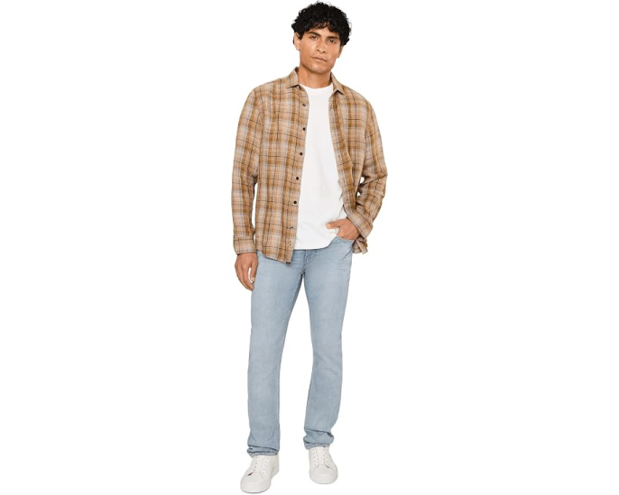 Джинсы Paige Federal Transcend Slim Straight Fit в цвете Фарранд