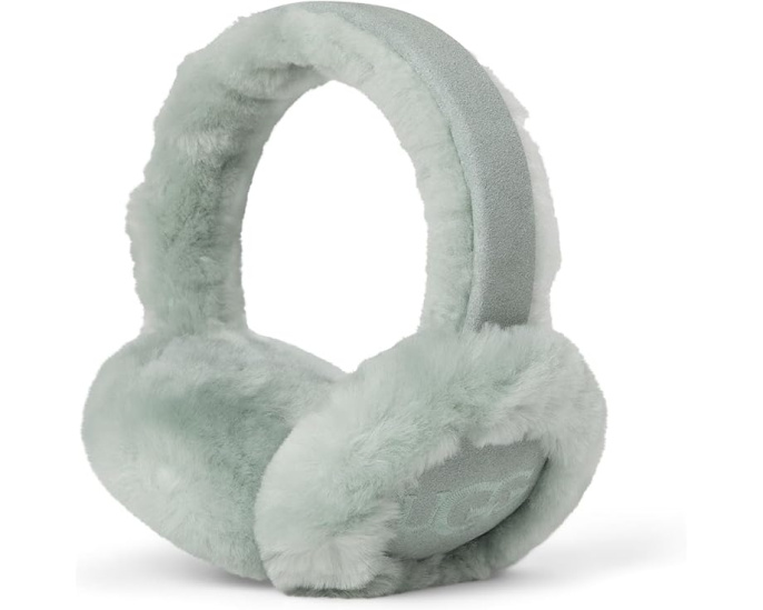Наушники UGG Sheepskin Embroidery Earmuff с вышивкой из овчины