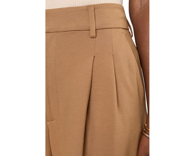 Брюки Los Angeles Brooke High Rise Wide Leg из понте
