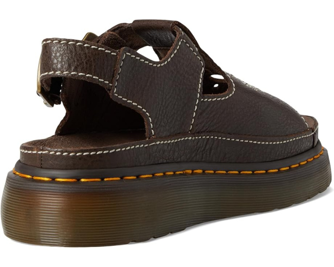 Босоножки Dunnet Flower Dr. Martens с цветочным вырезом