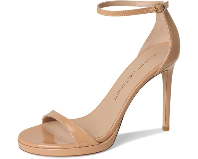 Босоножки Stuart Weitzman Nudist Platform на шпильке с платформой