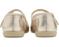 Туфли Childrenchic Mila Mary Jane из серебристой кожи
