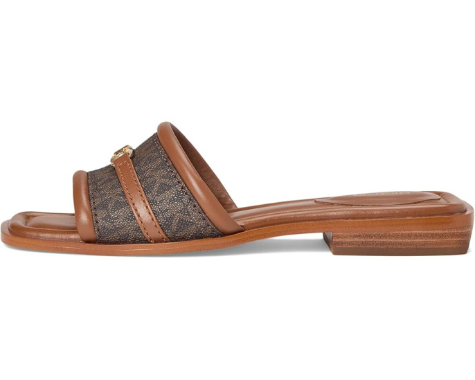 Сланцы Mandy Slide Sandal MICHAEL Michael Kors с декоративным элементом MK