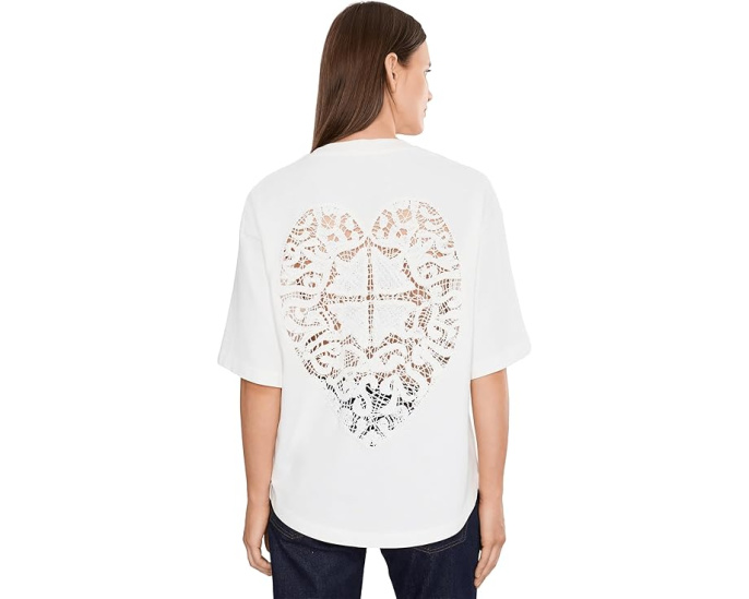 Футболка Esme Amelie Tee от AllSaints белого цвета