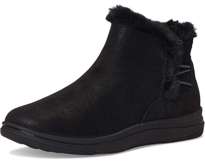Ботинки Clarks Breeze Fur с искусственным мехом и съемной стелькой