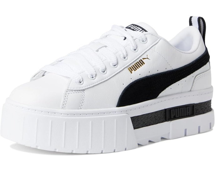 Кроссовки Puma Mayze из комбинированных материалов с петлей на пятке