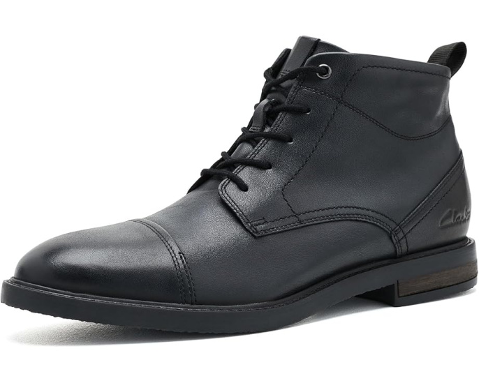 Ботинки Jaxen Cap от Clarks на шнуровке