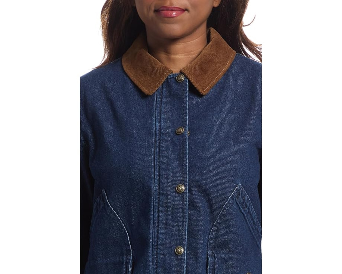 Джинсовая куртка Barn Jacket с вельветовым воротником от Elliott Lauren