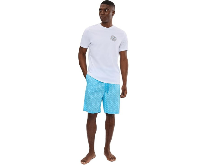 Шорты Tommy Bahama Cotton Woven Printed Jam с эластичным поясом