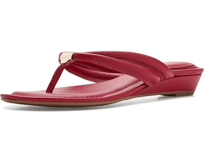Anne Klein Bari босоножки на танкетке черные