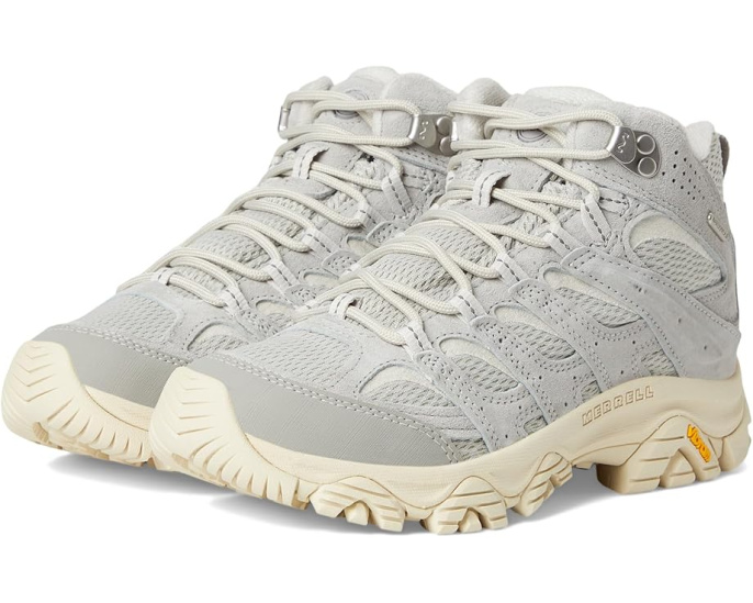 Ботинки Merrell Moab 3 Mid WP с технологией Air Cushion и подошвой Vibram