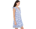 Платье мини Abigail Vineyard Vines с цветочным принтом
