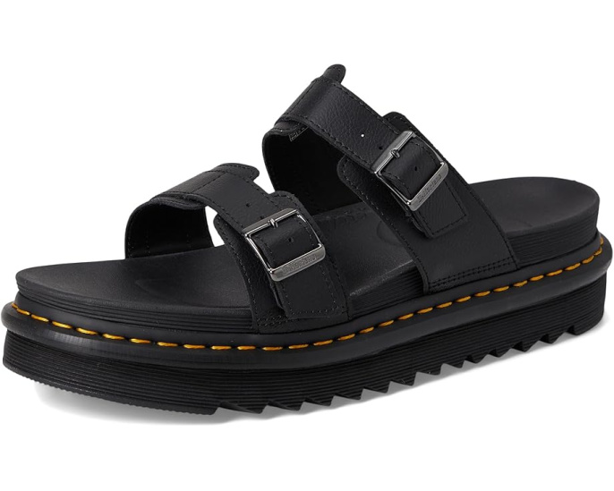 Сандалии Dr. Martens Myles из вощеной кожи с платформой