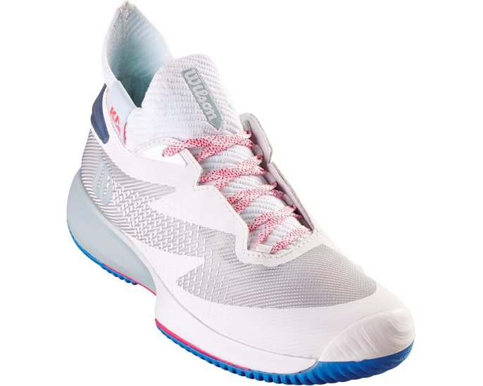 Кроссовки Wilson Kaos Rapide SFT белые с синим