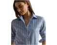 Рубашка Lauren Ralph Lauren Petite классического кроя в полоску