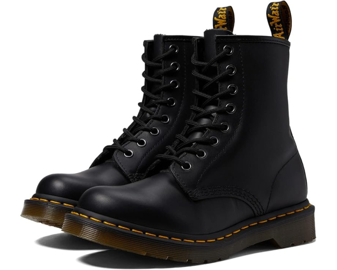 Ботинки Dr. Martens 1460 из кожи Nappa с классической шнуровкой
