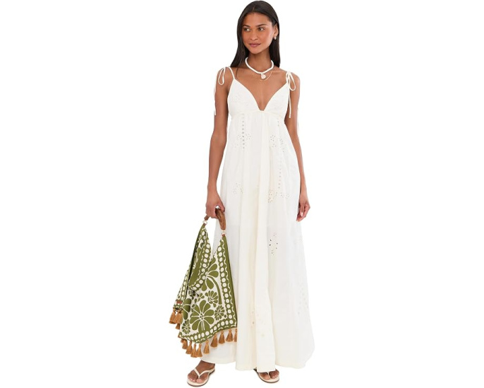 Платье макси Sorrento Stroll от Free People с принтом