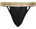Calvin Klein трусы-стринги Icon Mesh Thong из черной сетки