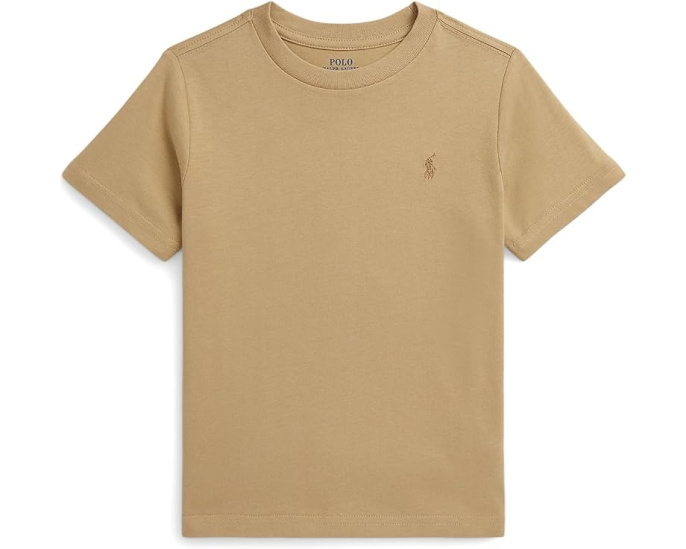 Детская футболка Polo Ralph Lauren Kids Cotton Jersey с круглым вырезом